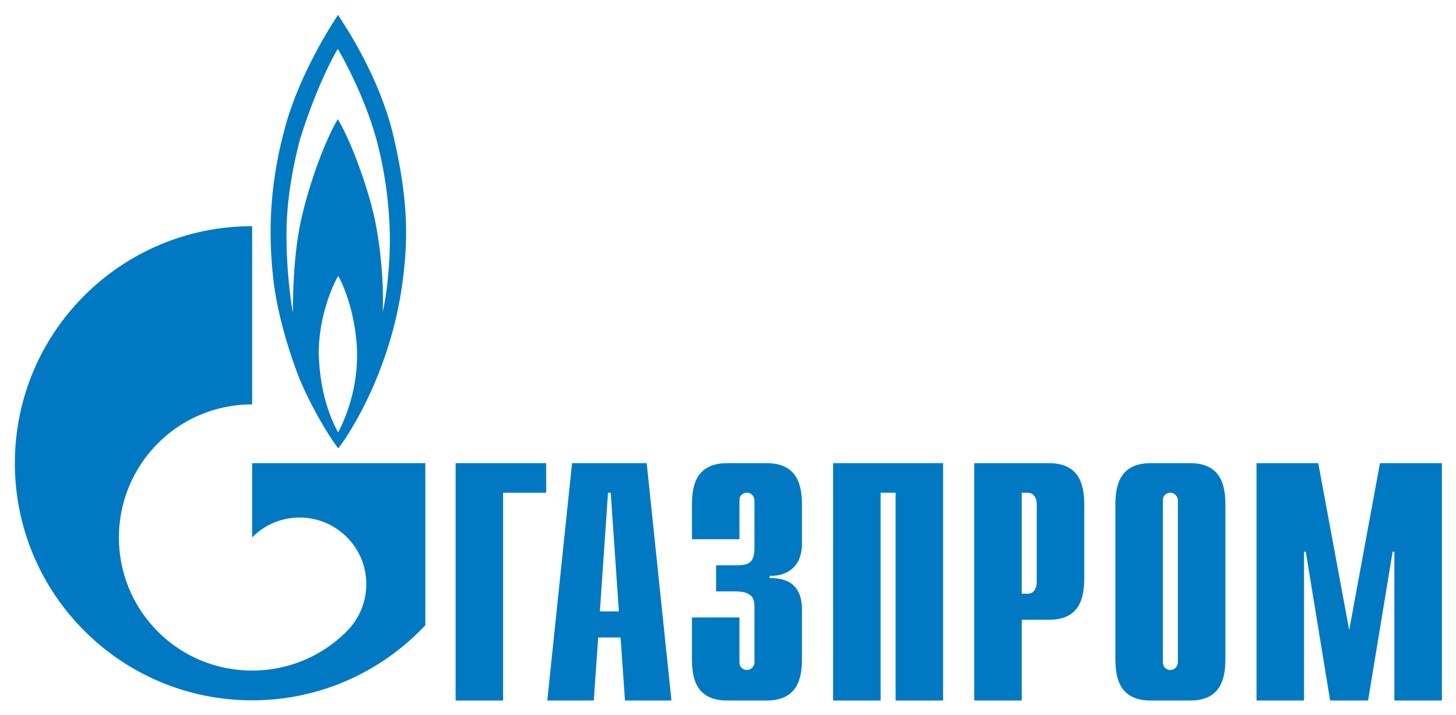 Лого компании Газпром, клиента cleaon.ru  в Нижнем Новгороде